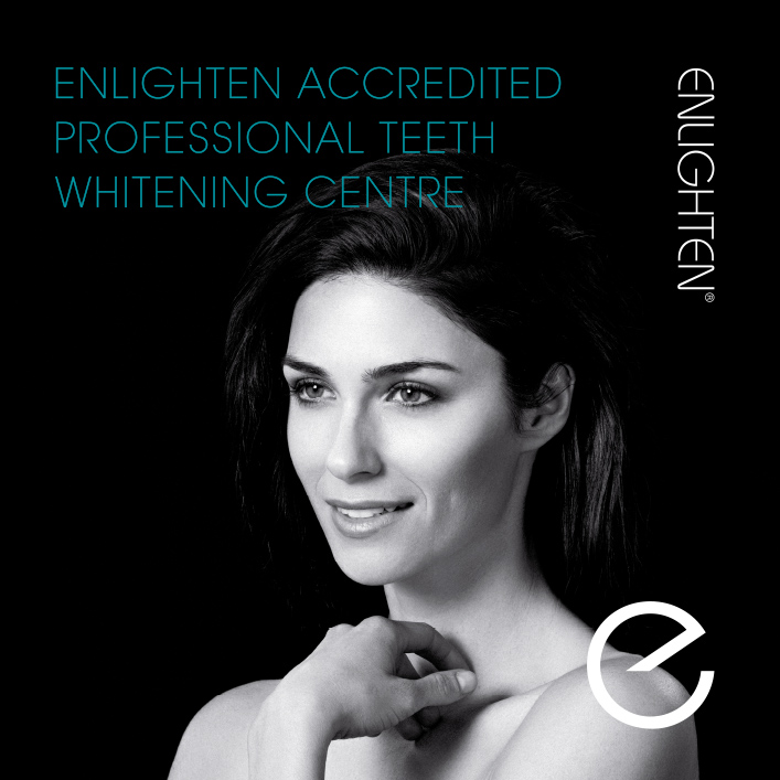 Enlighten teeth whitening model